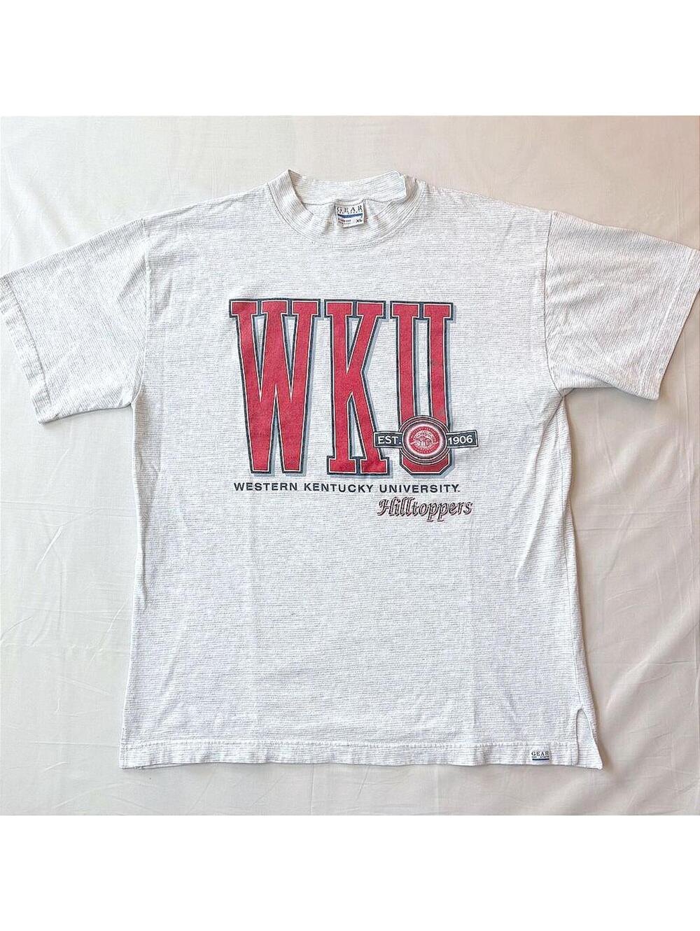 VTG 90s WKU Western Kentucky University Hilltoppers T-Shirt XL Gear For Sports